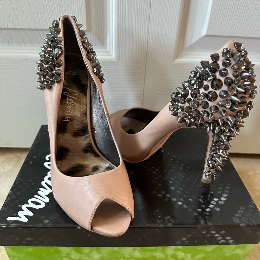 Sam Edelman Lorissa Nude Heel 8